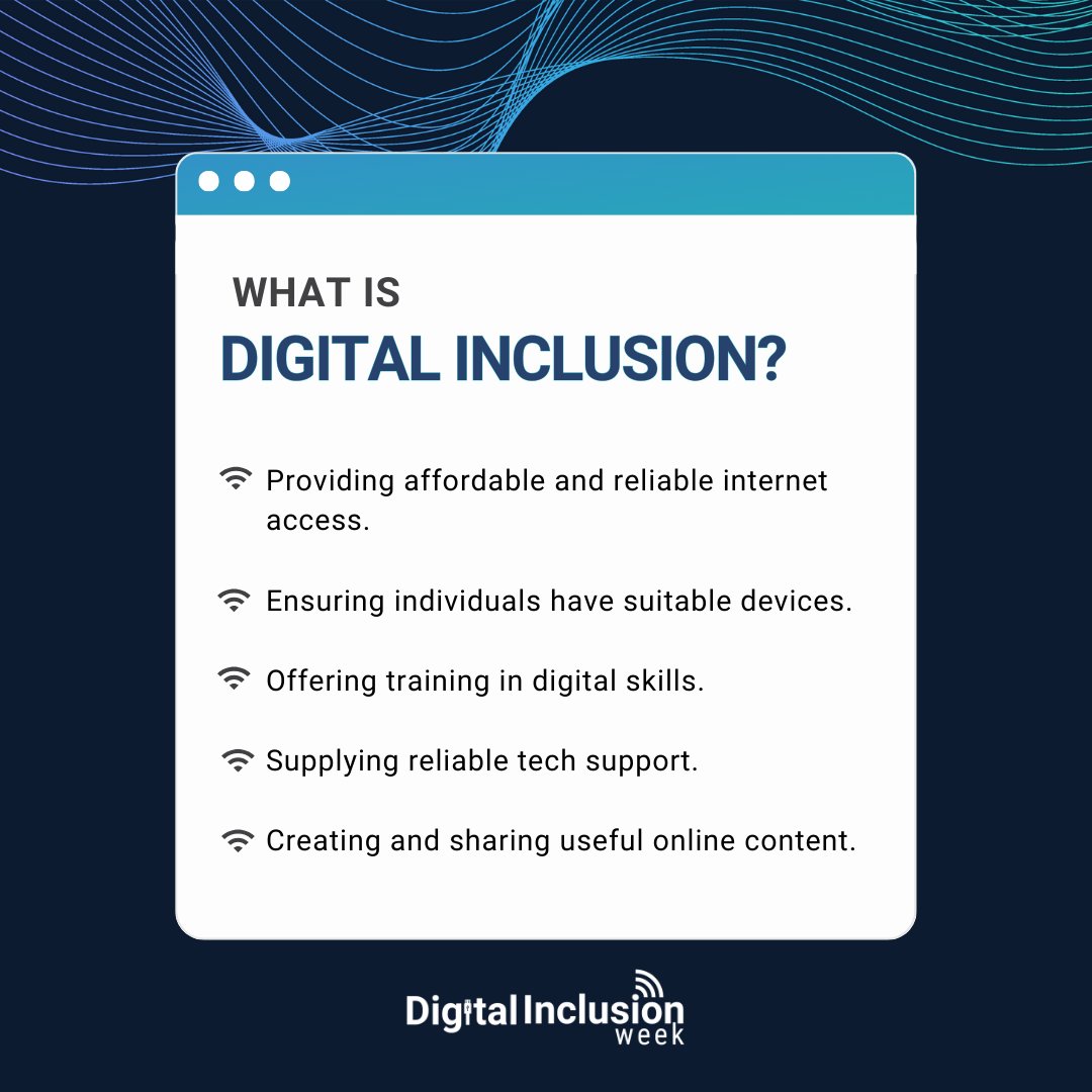 MichiganLEO's tweet image. Oct 2-6 is #DigitalInclusionWeek! The Michigan High-Speed Internet Office is committed to implementing strategies to bridge the Digital Divide to improve digital equity and inclusion.
Follow along this week as we celebrate and share resources to bridge this divide! #DIW2023