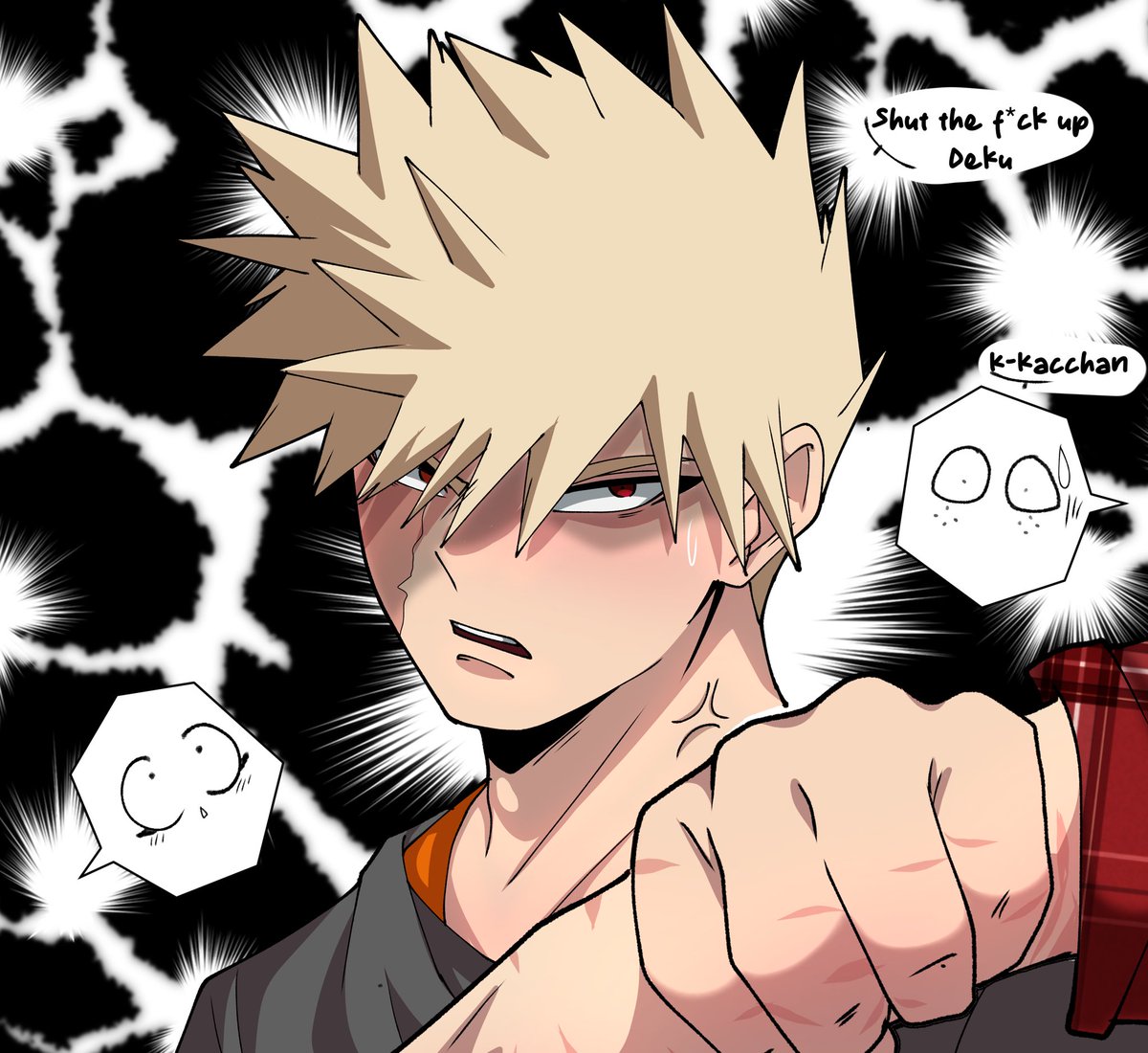 yaoyaopum's tweet photo. #deku #bakugo #oc #mha https://t.co/mYTM3wE7uk