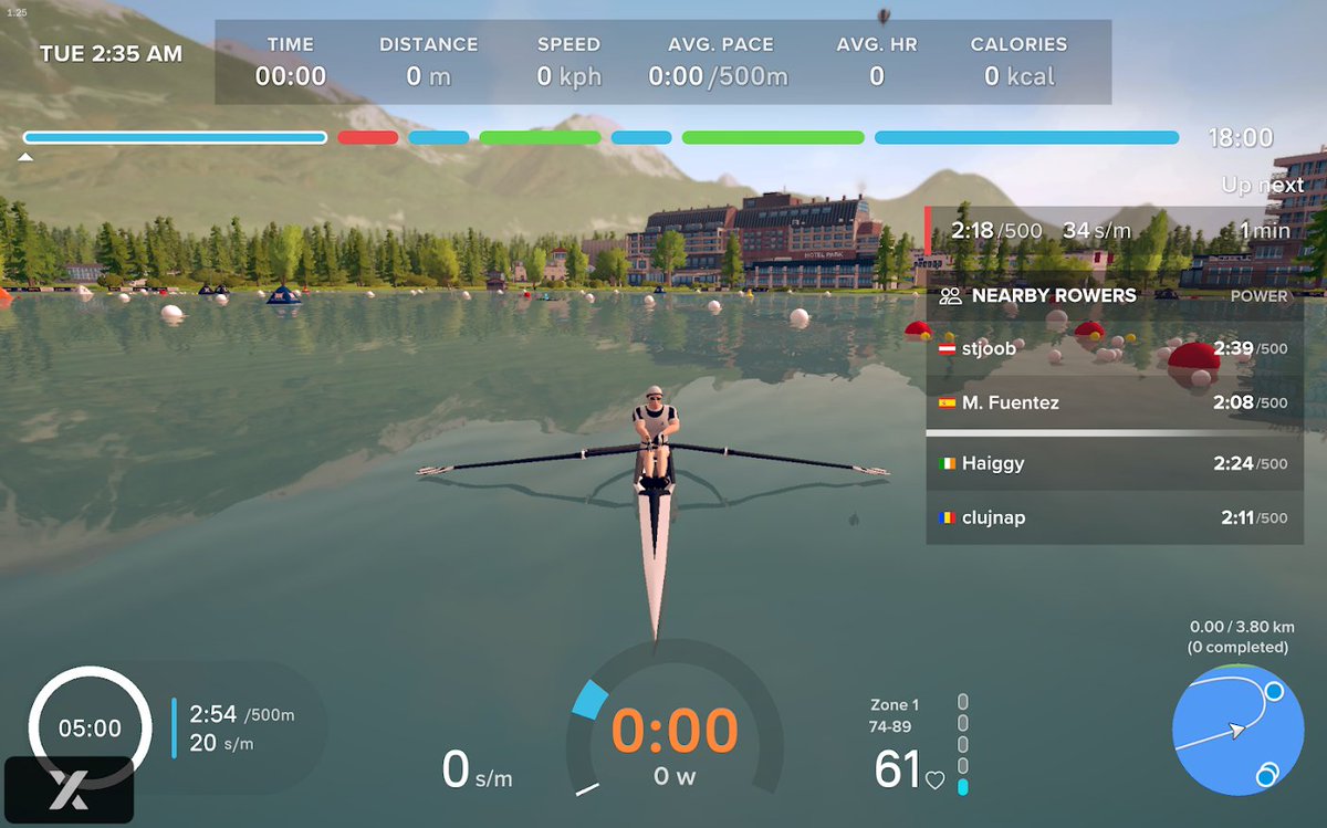 ozbob13's tweet photo. Structured #trainingrow π£ 3.2km
500m race π€ PB π― https://t.co/vyBag7MMrU
