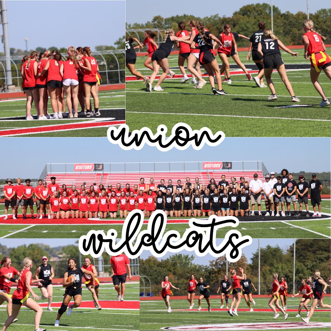 We “kicked off” homecoming week with Powderpuff yesterday — Juniors brought home the win! #UHSHoco23 #UProud
