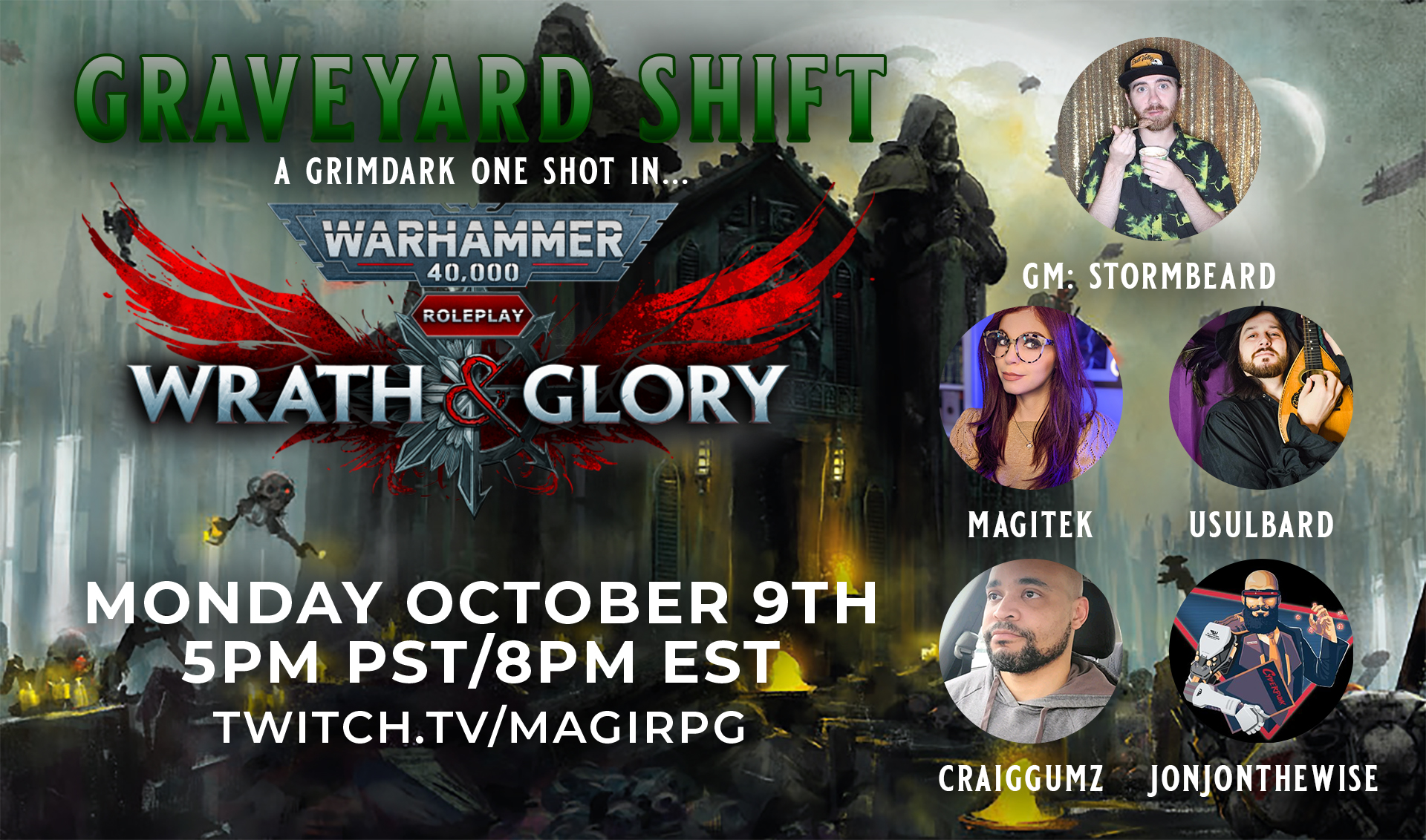 Roleplaying In The Grimdark – Warhammer: 40,000: Wrath & Glory