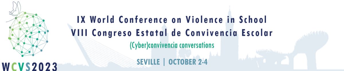 Participo en el IX Congreso Mundial sobre la Violencia en la Escuela en una mesa con excepcionales compañeras. La escuela como factor de protección es insustituible.
<a href="/NoemiGSanjuan/">Noemí García Sanjuán</a> <a href="/NZAITEGI/">NELIDA ZAITEGI</a> Ana Extramiana <a href="/i_garciamoya/">Irene Garcia-Moya</a>
gestioneventos.us.es/wcvs2023
#EducaDerechos
#WCVS2023 #IOSCVP #US