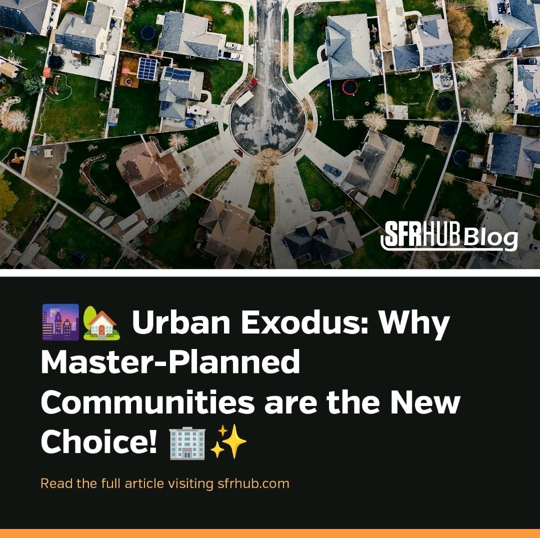 SFRhub's tweet photo. Many now realize the allure of city life can't be replaced. Good news! Master-planned communities offer the perfect blend of space and career opportunities. 🌆

🔍 Discover the full story: https://t.co/q8SUU0Pshg

#RealEstate #BuildToRent #CommunityLiving #HousingTrends https://t.co/B12sJkGbFS