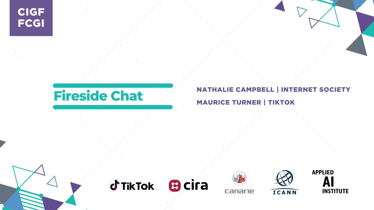 The Canadian IGF (@canadianigf) on Twitter photo 📢 Join #CIGF2023: The Future We Want to talk all things digital policy with the <a href="/internetsociety/">Internet Society</a>'s <a href="/ndunleavy/">Natalie (Dunleavy) Campbell</a> and TikTok's <a href="/TypeMRT/">Maurice Turner</a> -- from internet fragmentation and privacy to AI generated content and more.
Register for free: canadianigf.ca/register 📢 Join #CIGF2023: The Future We Want to talk all things digital policy with the <a href="/internetsociety/">Internet Society</a>'s <a href="/ndunleavy/">Natalie (Dunleavy) Campbell</a> and TikTok's <a href="/TypeMRT/">Maurice Turner</a> -- from internet fragmentation and privacy to AI generated content and more.
Register for free: canadianigf.ca/register