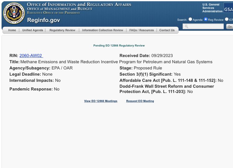 New. The Inflation Reduction Act strengthened our nation’s clean air laws - addressing the climate &amp; health impacts of oil/gas methane harming millions of people

<a href="/EPA/">U.S. EPA</a> is moving forward with these new protections and incentives to address oil/gas methane leaking, venting, flaring