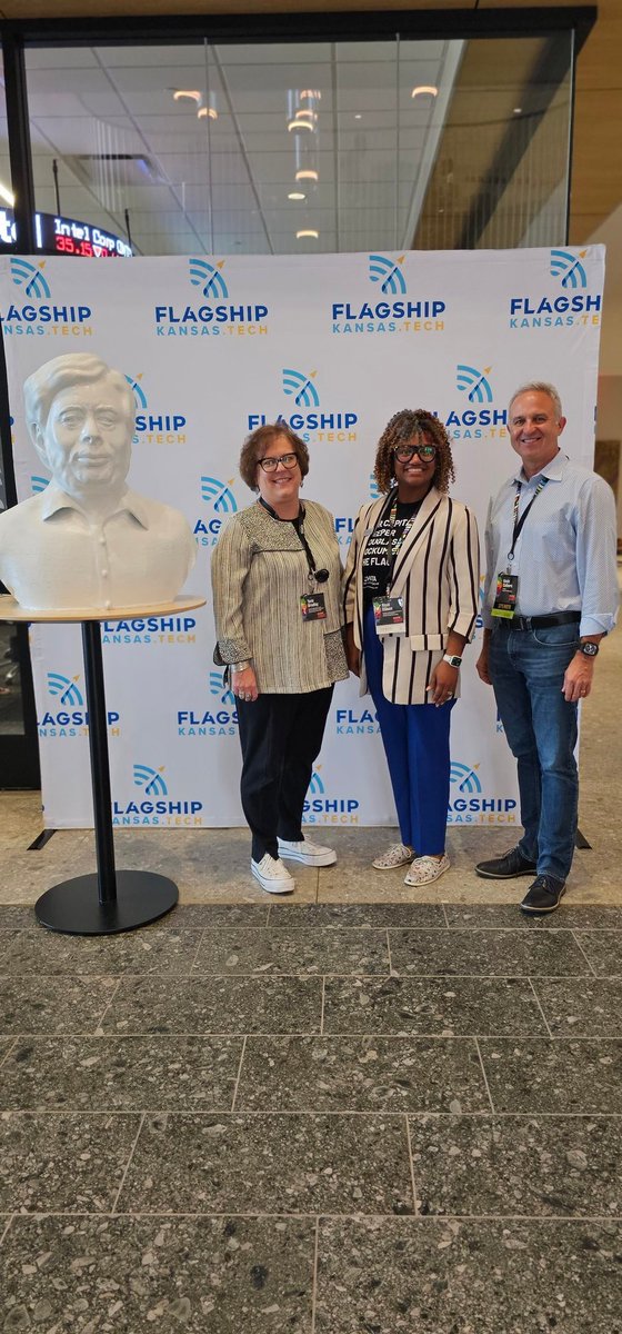 FlagshipKansas's tweet photo. Hey #AdAstraTech23 Attendees! You aren't going to want to miss Talent Roadmap Technology Workshop happening at 2:30 today! A big thank you to @Greater_Wichita for sponsoring this session! https://t.co/M7ItXw2Zex