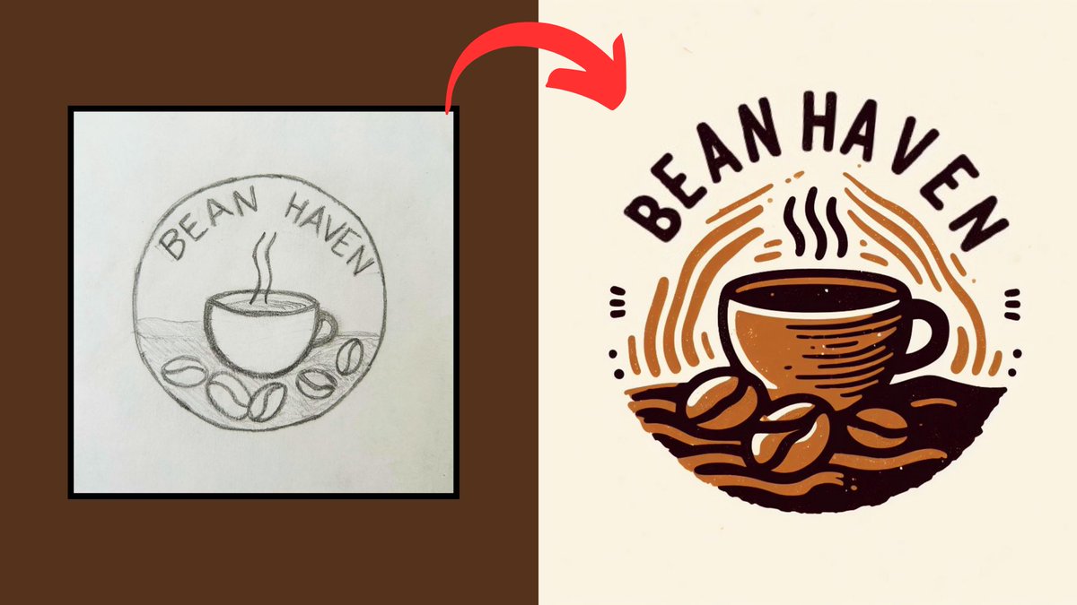 dr_cintas's tweet image. The combination of Bing Chat vision with DALL•E 3 is amazing.

Bing not only understood my image but also brought my logo sketch to life using DALL•E 3.

Here is how you can do it too in a couple of minutes: