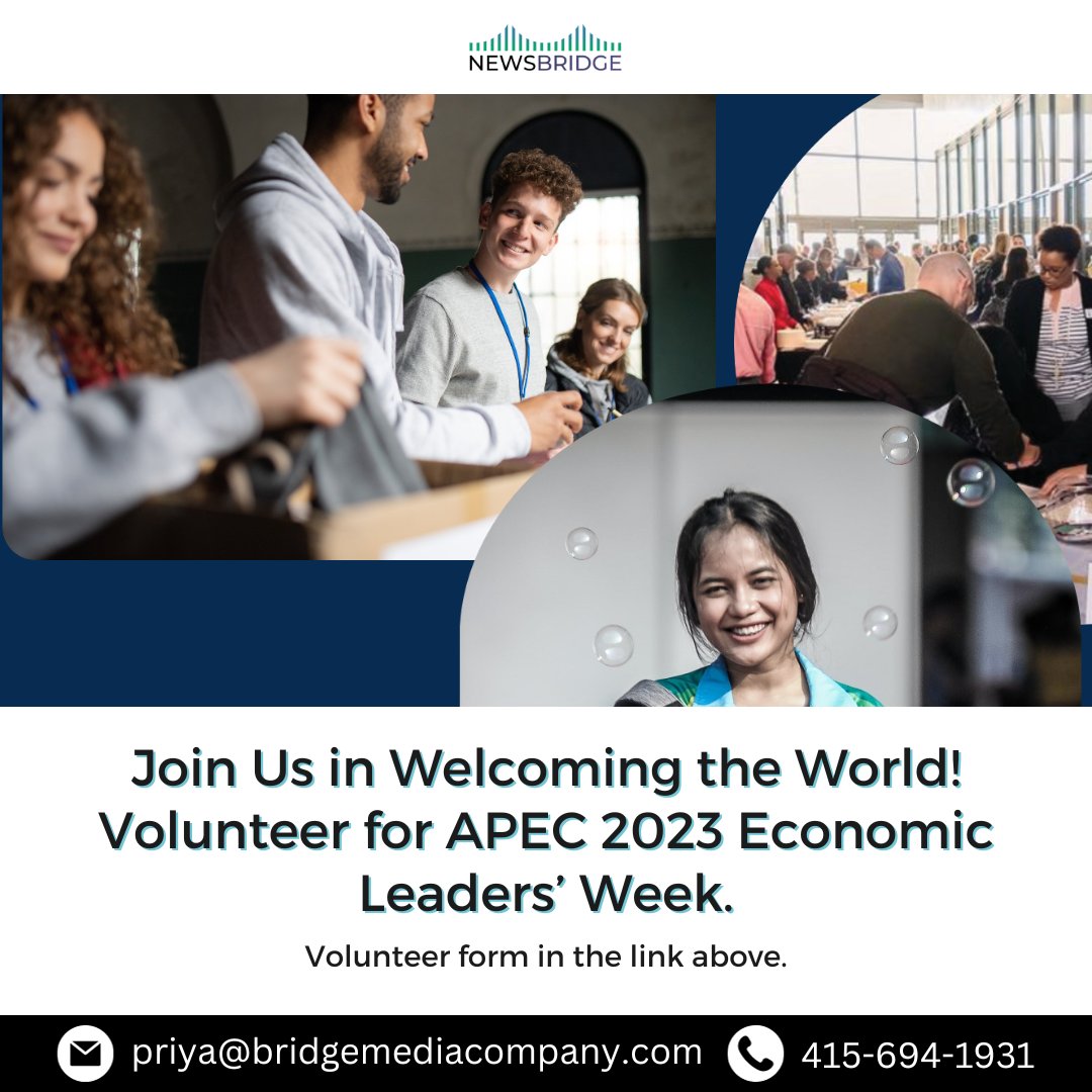 Be a Part of Something Epic: apec2023sf.org/volunteer