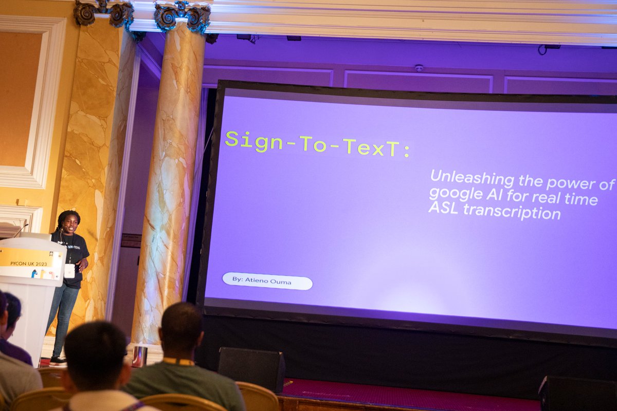 Thrilled to have been part of #PyConUK this year! 🐍✨ 
Speaking alongside legends in the Python community was both intimidating and incredibly exciting!!
Shoutout to all the amazing folks I met and the new friends I made. 
Let's keep the Python magic alive!🥂