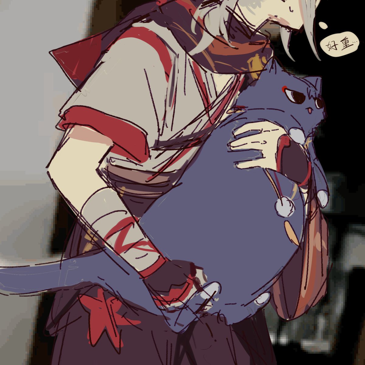 #kazuscara 
抱不动了啊啊啊啊