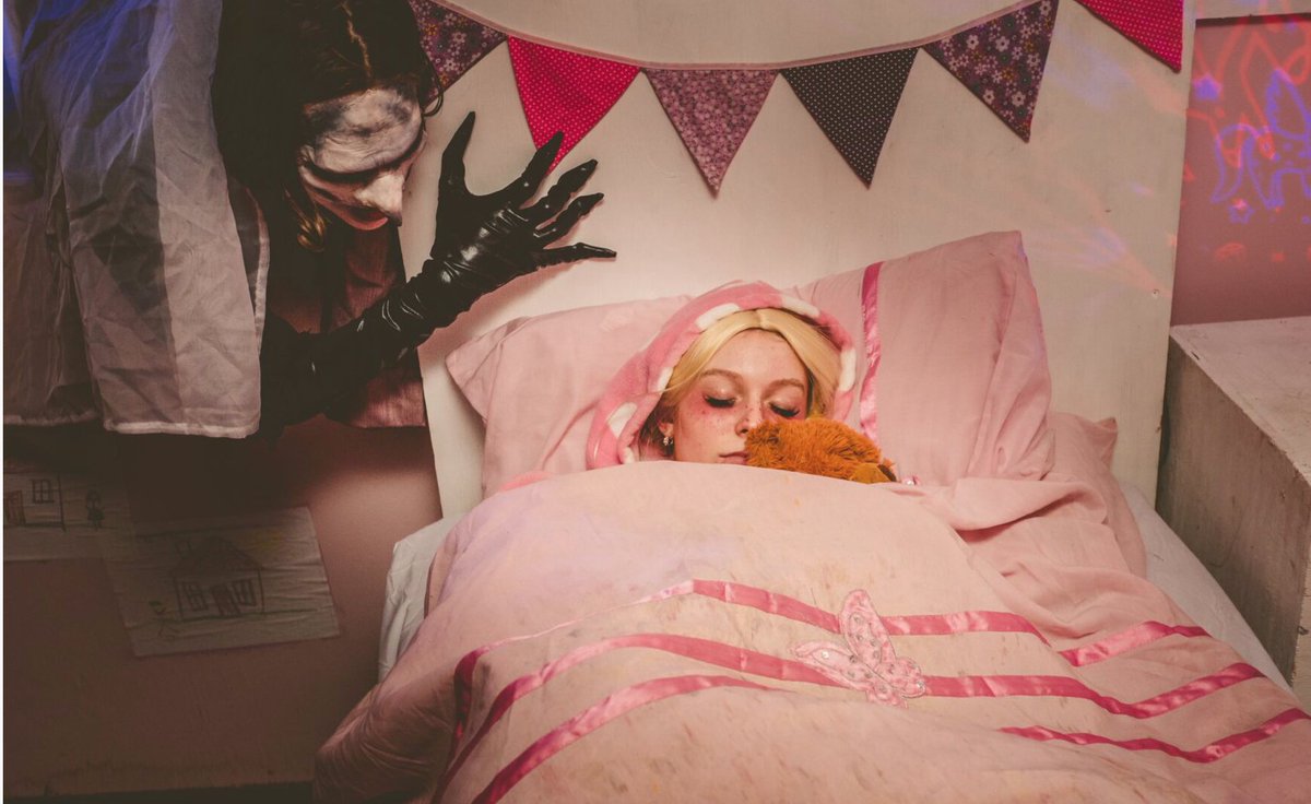 Only 4 (nightmare filled) sleeps in until Screamfest starts on the 6th October ⏱

Who's booked their tickets? Be quick and grab yours today pulse.ly/wjnwx33z8o

#Screamfest #Halloween #Scream #HorrorFans #Horror #ScareAttraction #Staffordshire