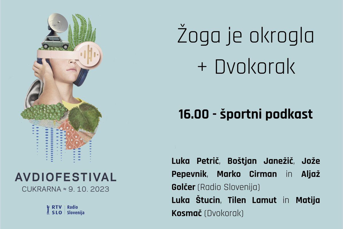 Nogomet. In košarka. Šport. In zabava. Dva podkasta na enem odru. 9. oktobra v Cukrarni. <a href="/PetricLuka/">Luka Petric</a>, <a href="/MarkoCirman/">Marko Cirman</a>, <a href="/LukaStucin/">Luka Štucin</a>, <a href="/AljazGolcer/">Aljaž Golčer</a>, <a href="/TilenLamut/">Tilen Lamut</a> ...
Brezplačne vstopnice 👇
olaii.com/event/3507/zog…