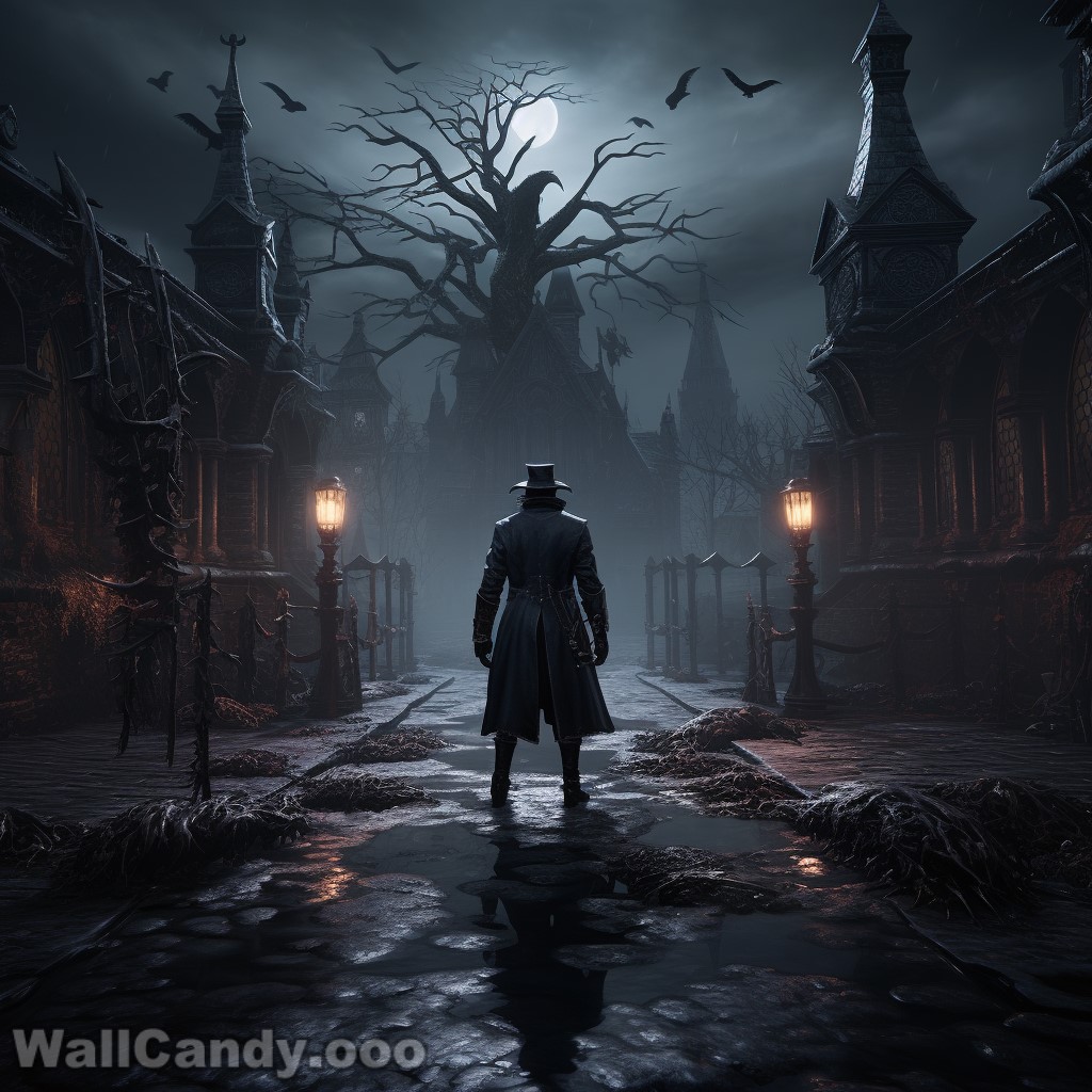 WallCandyOOO's tweet photo. A nice night for a walk in Central Yarnham.

#bloodborne #yarnham #hunter #ai #art #midjourney #midjourneyai #aiart #digitalart #aiartcommunity #digitalillustration #artist #aiartwork #midjourneyart #digitalpainting https://t.co/aYBkHD3JQr