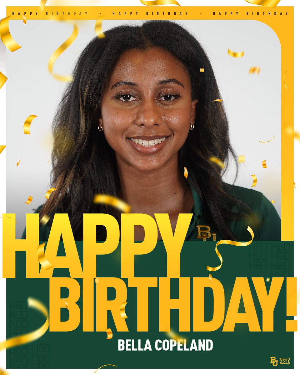 Happy Birthday, <a href="/icopelanddd/">Isabella Copeland (Wariner)</a>! 🎉🎉

#SicEm 🐻
