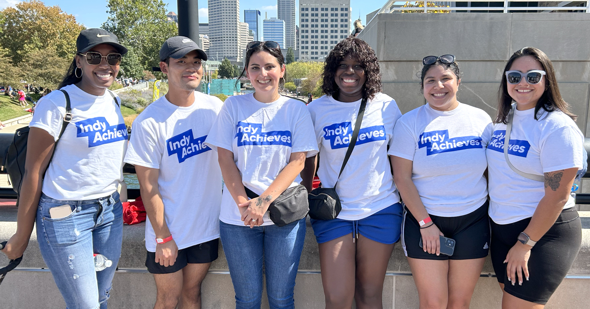 Indy Achieves took part in the 15th annual @IUPUI Regatta on the downtown canal. It was great to be a part of the fundraiser for scholarships for IUPUI students while participating in the festivities and campus culture. #yougottaregatta #IndyAchieves