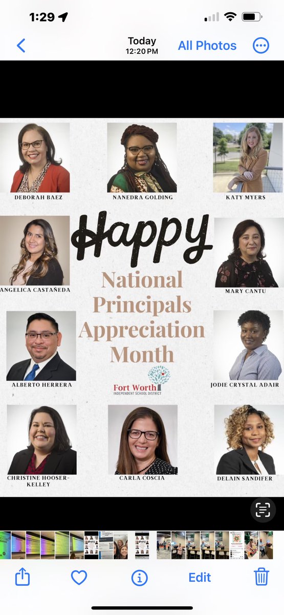 Guadalupe Cortez (@cortezlupe1) on Twitter photo October is National Principals Month! Let’s celebrate our Elementary Network 2 Principals!!!!
#onefortworth
<a href="/amramsey13/">Angelica Ramsey, Ed.D.</a> @CharlieGarciaFW October is National Principals Month! Let’s celebrate our Elementary Network 2 Principals!!!!
#onefortworth
<a href="/amramsey13/">Angelica Ramsey, Ed.D.</a> @CharlieGarciaFW