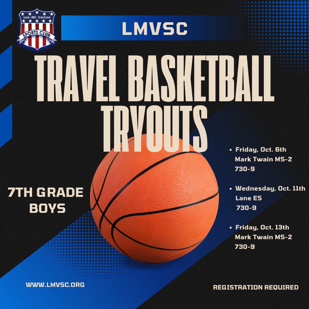 LMVSClubBBall's tweet photo. Tryouts for LMVSC Travel Basketball start THIS week! 📅
Register today in our BIO to attend any of the 3 sessions available for your age group. 🏀
Open to 4th-8th Grade players. 
Scroll for Girls Schedule https://t.co/VyogyavIzh