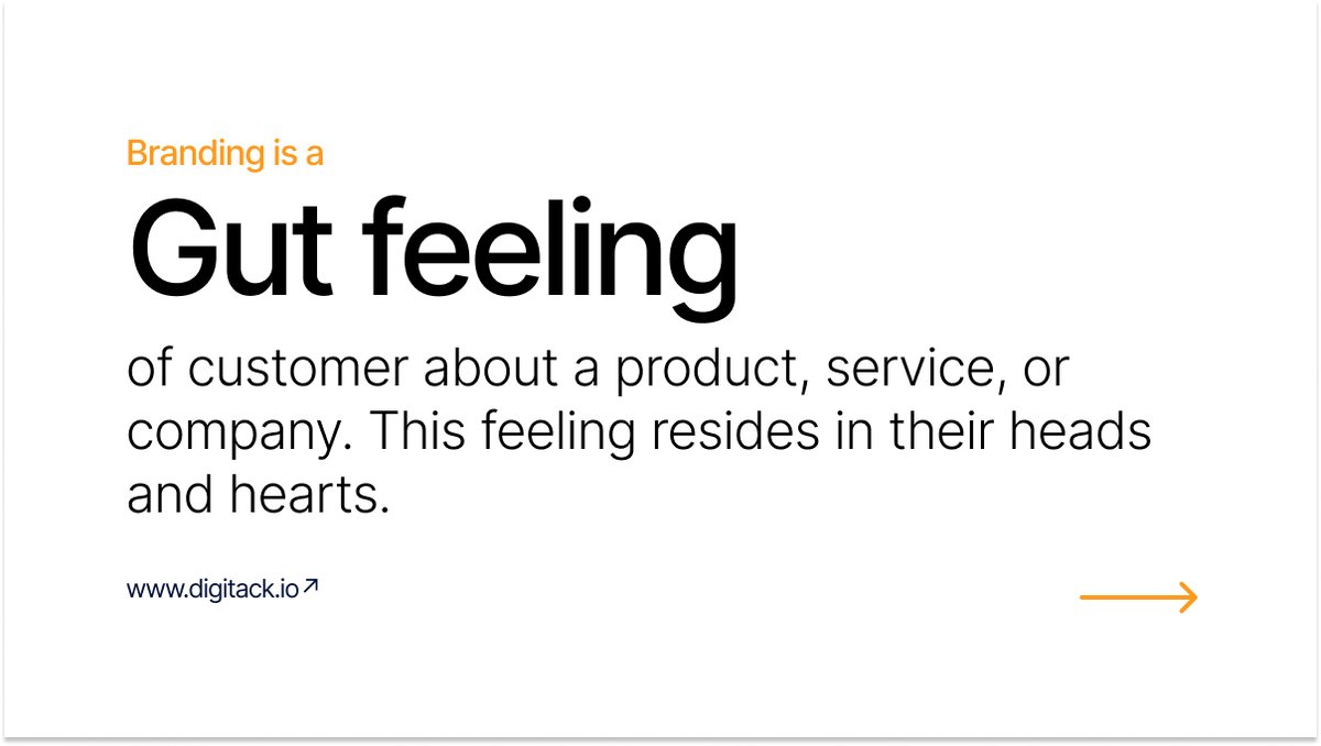 Digitack's tweet image. In a talk with Chris Do, Marty Neumeier shared important insights on branding. 
#branding # insights #brand