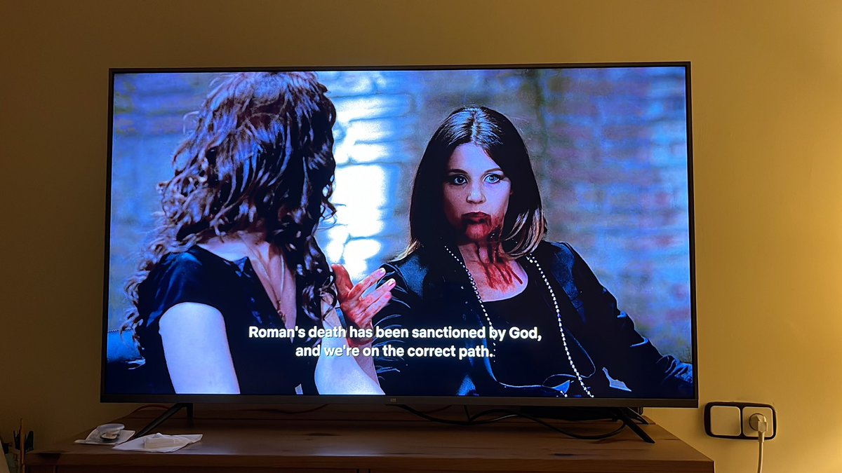 True Blood is trending on Netlfix, and so should Nora Gainesborough, love of my life (@LucyUGriffiths I miss seeing you in badass roles like this and Marian 🫡❤️)