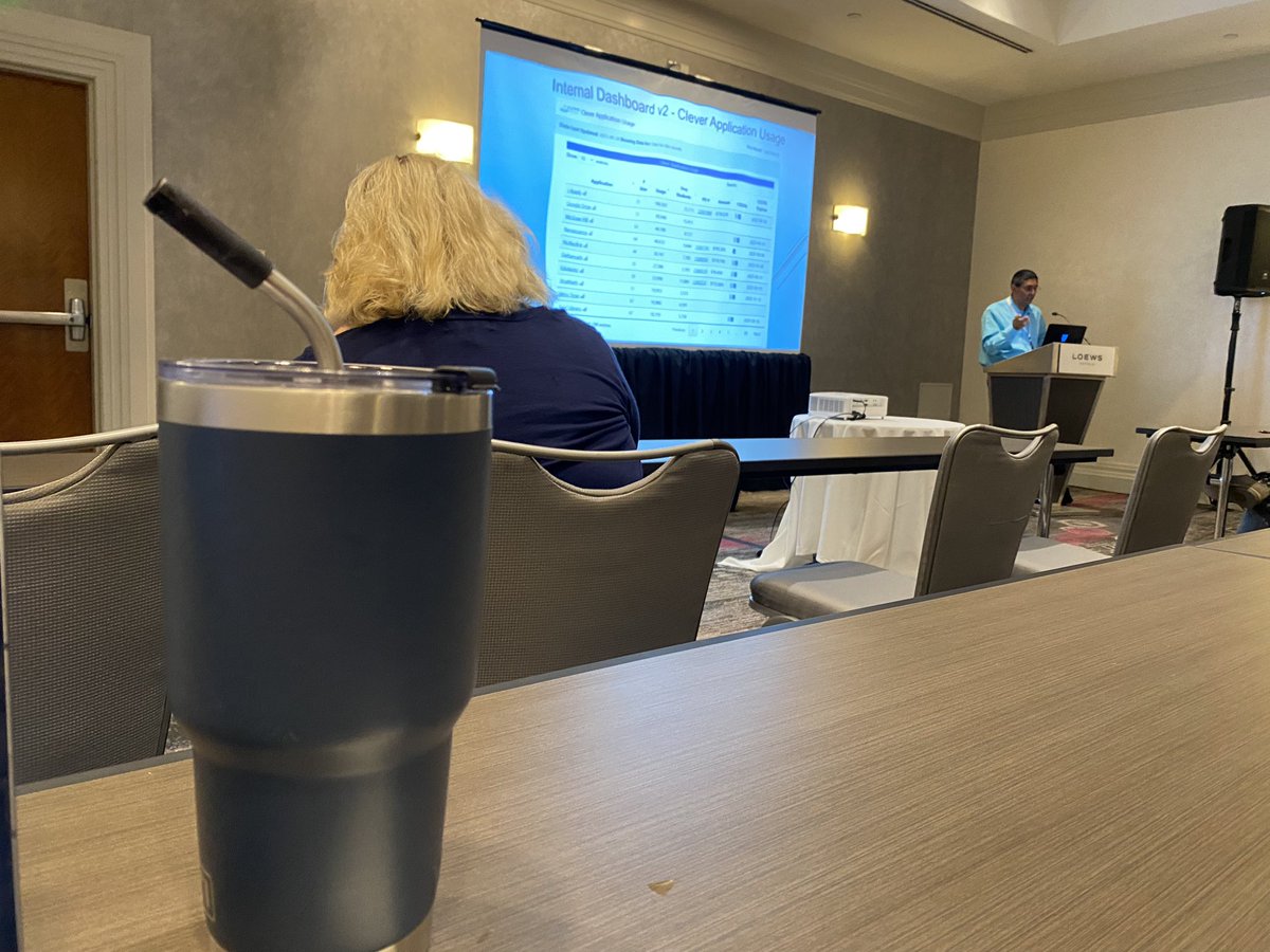 Learning about using application data to make budget decisions at 2023 RTM West. #rtmk12