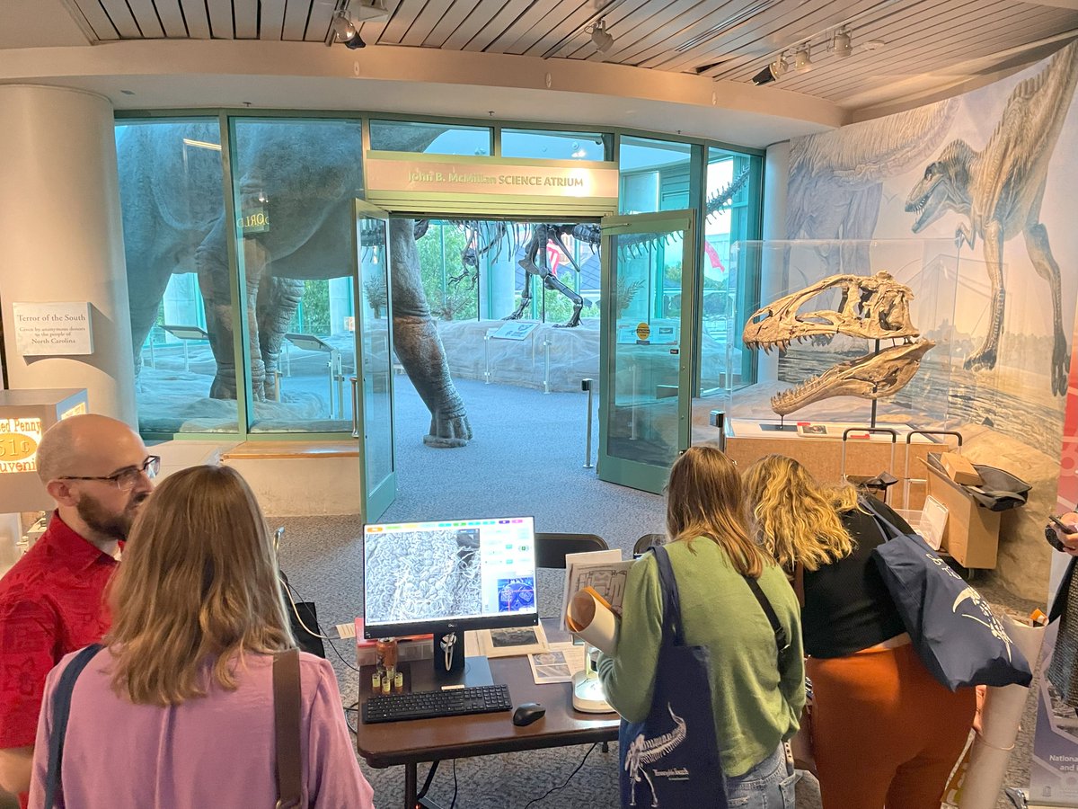 A HUGE THANK YOU TO ALL OUR SCIREN TRIANGLE EDUCATORS AND RESEARCHERS! #SciTri23 was a big success thanks to all of you - we had such a fun night of science at the NC Museum of Natural Sciences and we hope you did too!!!