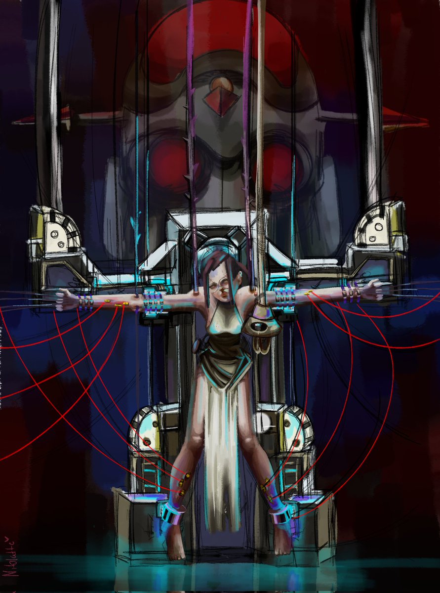 Dahlia_Lover7's tweet photo. My Painwheel art :D #Skullgirls #paintings #digitalart #inktober2023 #Painwheel https://t.co/X9wezrQSEP