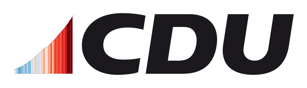 Liebe <a href="/CDU/">CDU Deutschlands</a>, Glückwunsch zum neuen #cdulogo!
Da ihr die letzten Jahrzehnte fast durchgängig regiert habt, wäre folgende farbliche Ergänzung vielleicht etwas passender, als die #noafd Rampe in unseren Nationalfarben.
So weiß man auch direkt, was man kriegt, wenn man euch wählt. 🔥