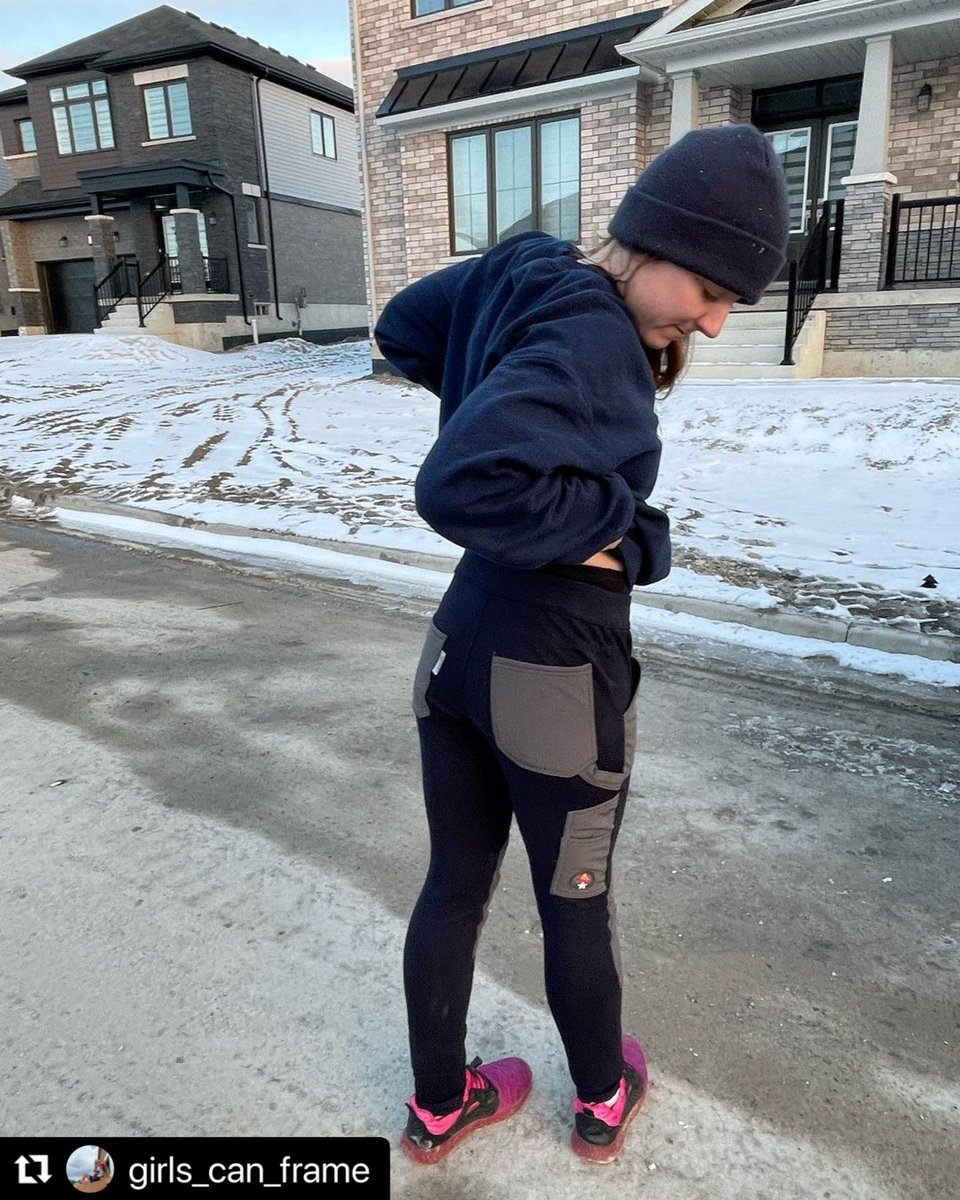 #Repost @girls_can_frame
・・・
Check out these amazing work pants from @libaerty_workwear ! #work #workpants #pants #construction #womeninconstruction #female