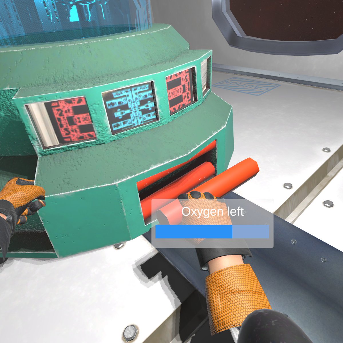 TheShadowBrain's tweet photo. Alrighty, #Fixey for #LDJam is up!
https://t.co/RgFxPjpkTs
There's a bunch of stuff I'm not super happy with and the game is very short but at least I got to test my new art workflow a bit...
#VR only obviously, will record a short little playthrough video tomorrow! ✌ https://t.co/UPpb11bg2e