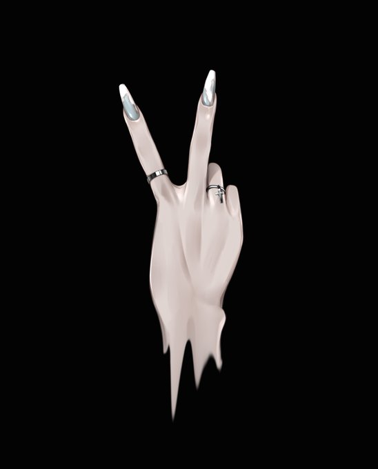 「jewelry middle finger」 illustration images(Latest)