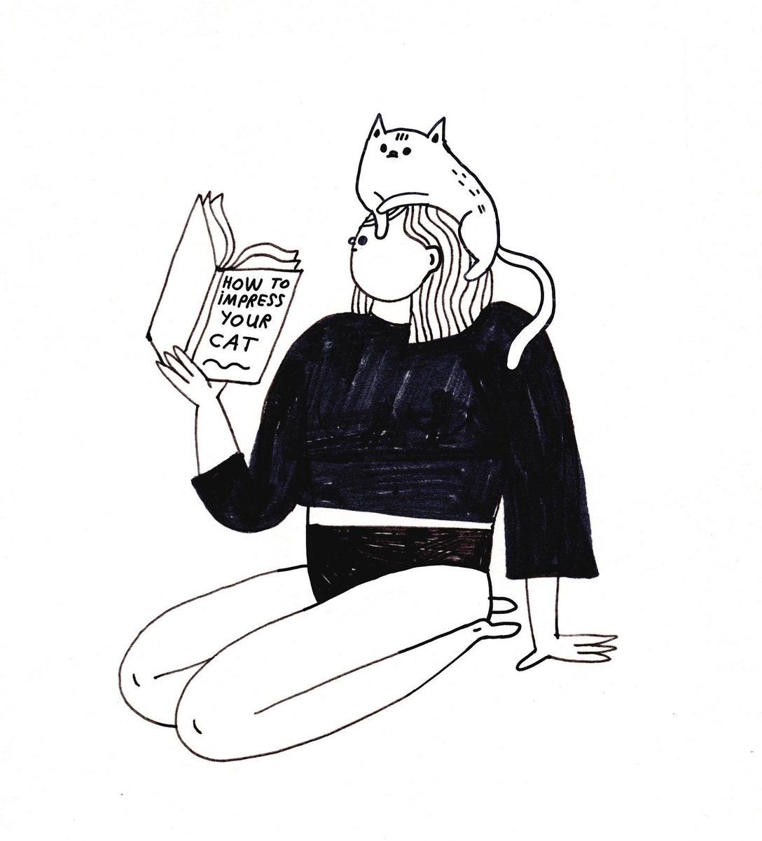 majasbok's tweet photo. Day 1-2 : draw someone reading https://t.co/yDRvCcsNyL