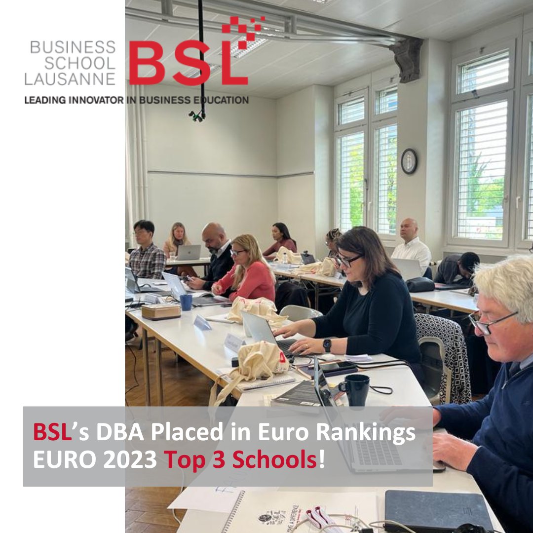 We are thrilled to share some incredible news!

The prestigious European Economic Committee has just released its annual rankings, and BSL has placed second in their Global DBA Rankings for 2023!

To learn more about this accomplishment, please visit here: hubs.li/Q0241Myc0