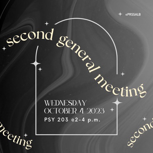 PRSSALB's tweet image. ❕📢 PSA❕📢 If you couldn’t make it to our first general meeting, don’t worry! We are having our SECOND general meeting Wednesday, Oct. 4 in the PSY building room 203, from 2 p.m. to 4 p.m.

RSVP 👉🏼 Events and Orgs on your SSO @ “PRSSA Informational Meeting”

#prssalb #csulbjpr