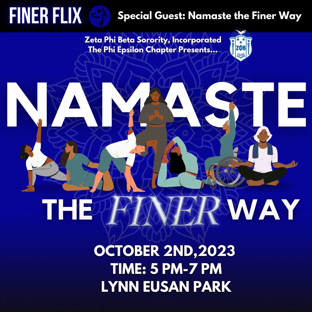 SEE YALL TODAY FOR ZETA WEEK!

Kicking it off with a yoga session out at Lynn! 

#zetaphibeta #uhzetas #phiepdontstop #zphib #zphib1920 #uh23 #uh24 #uh25 #uh26 #uh27 #MightySouthernRegion #EastTexasZetas #lzundergrads #mightyextraordinary