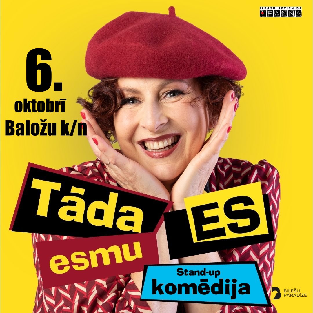 Pirmā izrāde jau šo piektdien, 06/10 plkst. 19.00 <a href="/balozukn/">Baložu kultūras nams</a> 
Biļetes te: bilesuparadize.lv/lv/performance…