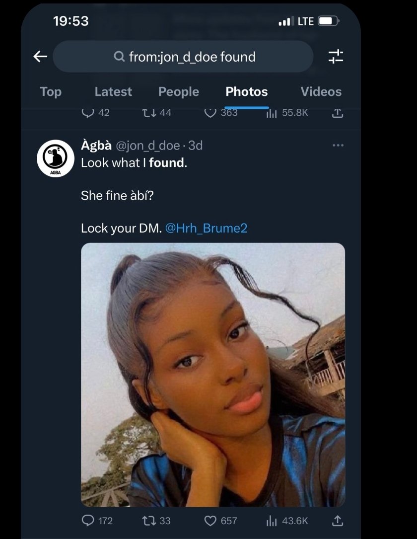 Àgbà John Doe tweet media