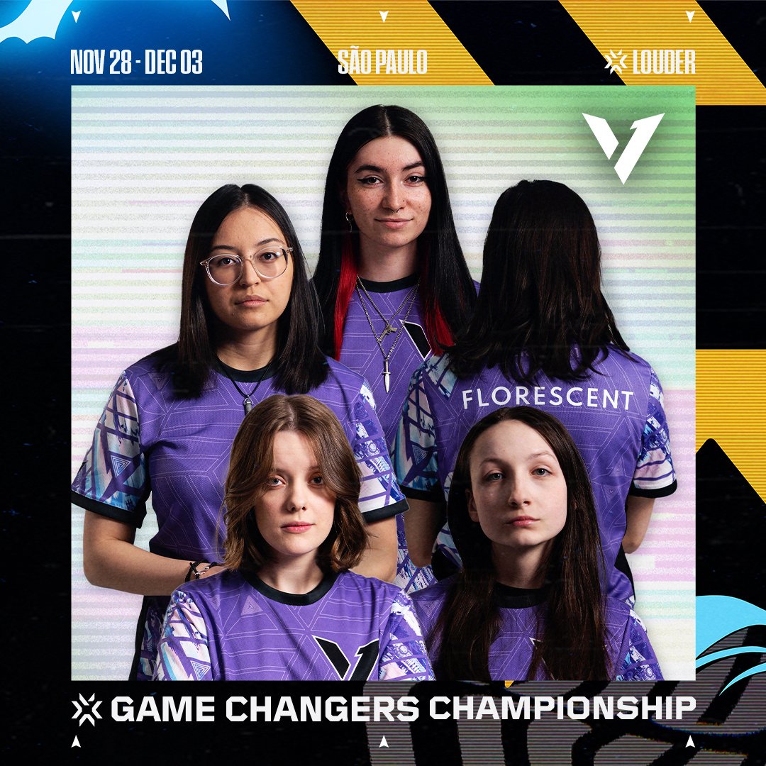 ValorantEsports's tweet photo. Version1 is headed to Brazil for the #VCTGameChangers Championship! https://t.co/EhHTbvr9VQ