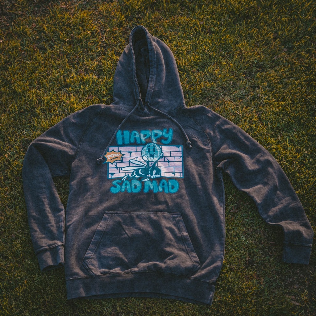 Chillier days are just around the corner! Who’s ready to cozy up in new hoodie styles? Stay tuned for the latest arrivals! 🍁❄️ #HoodieSeason #HappySadMadClub