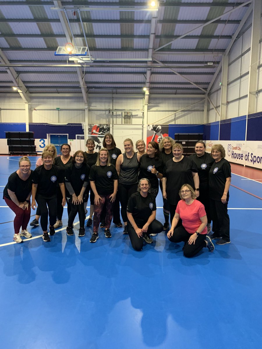 Cardiff Blue Belles Walking Netball tweet media