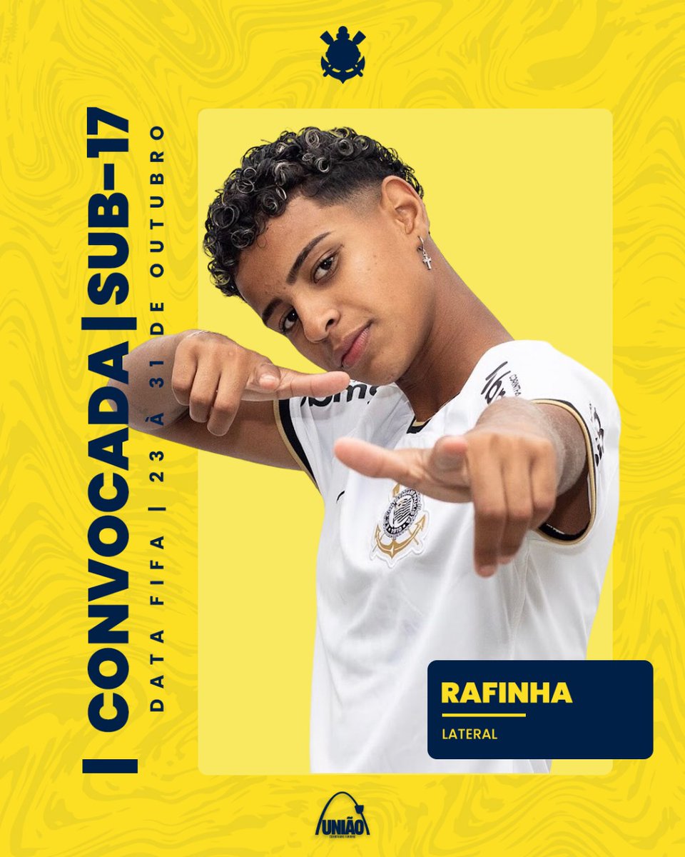 🇧🇷 CONVOCADAS! 

Para compor o elenco que disputará 3 amistosos na Costa Rica, Simone Jatobá acaba de convocar a goleira Ana Morganti, e a lateral Rafa Rocha para a data FIFA de 23 à 31 de outubro.

#SelecaoFemininaSub17