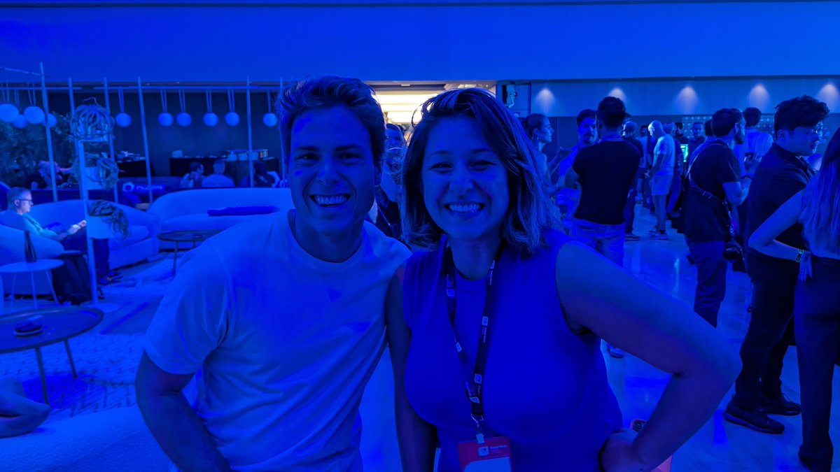 StakinOfficial's tweet photo. πͺπΈ Hola Barcelona! Day one at SmartCon'23 has been full of insights, collaboration, and connecting with passionate individuals in the community.
#SmartCon23 https://t.co/Csk06QsZOY