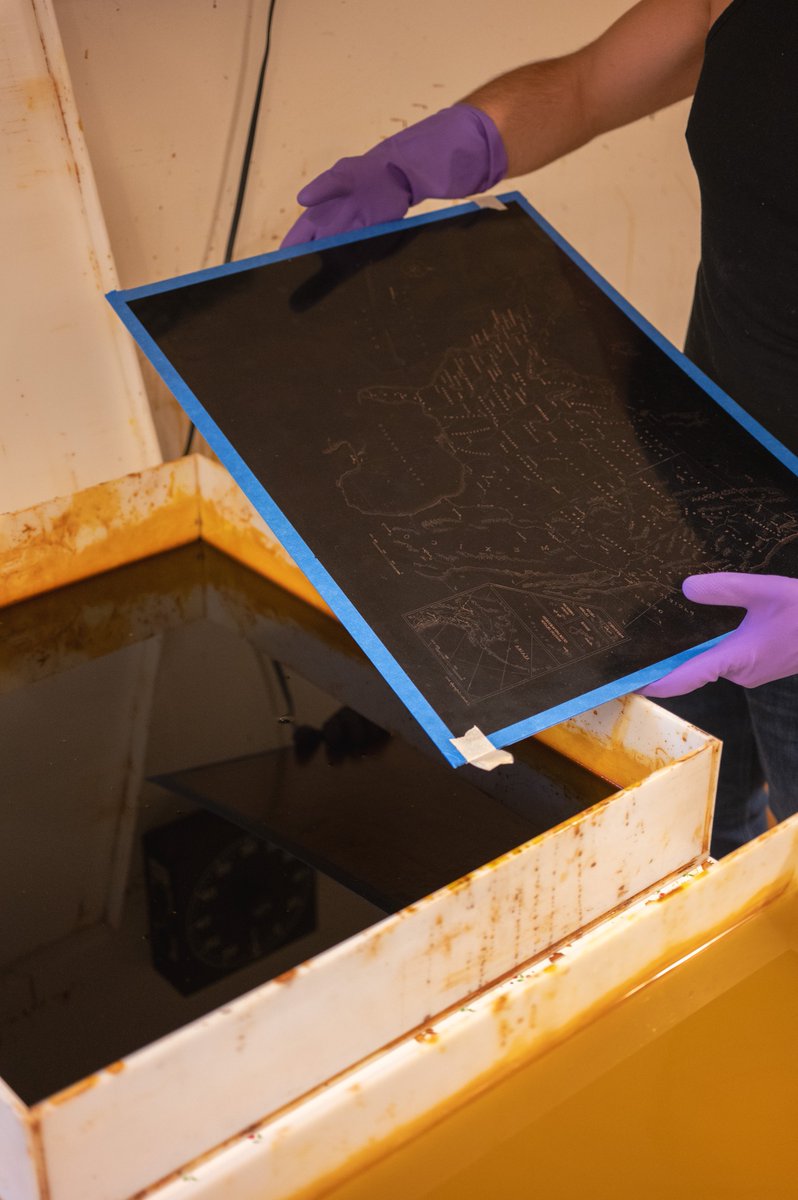 C_Cartography's tweet image. Take a behind-the-scenes tour of how we craft our antique-style maps, step by step. Join us on this creative journey from etching to printing, where history comes to life. 🗺️🎨 #ColumbusCartography #MapCreation