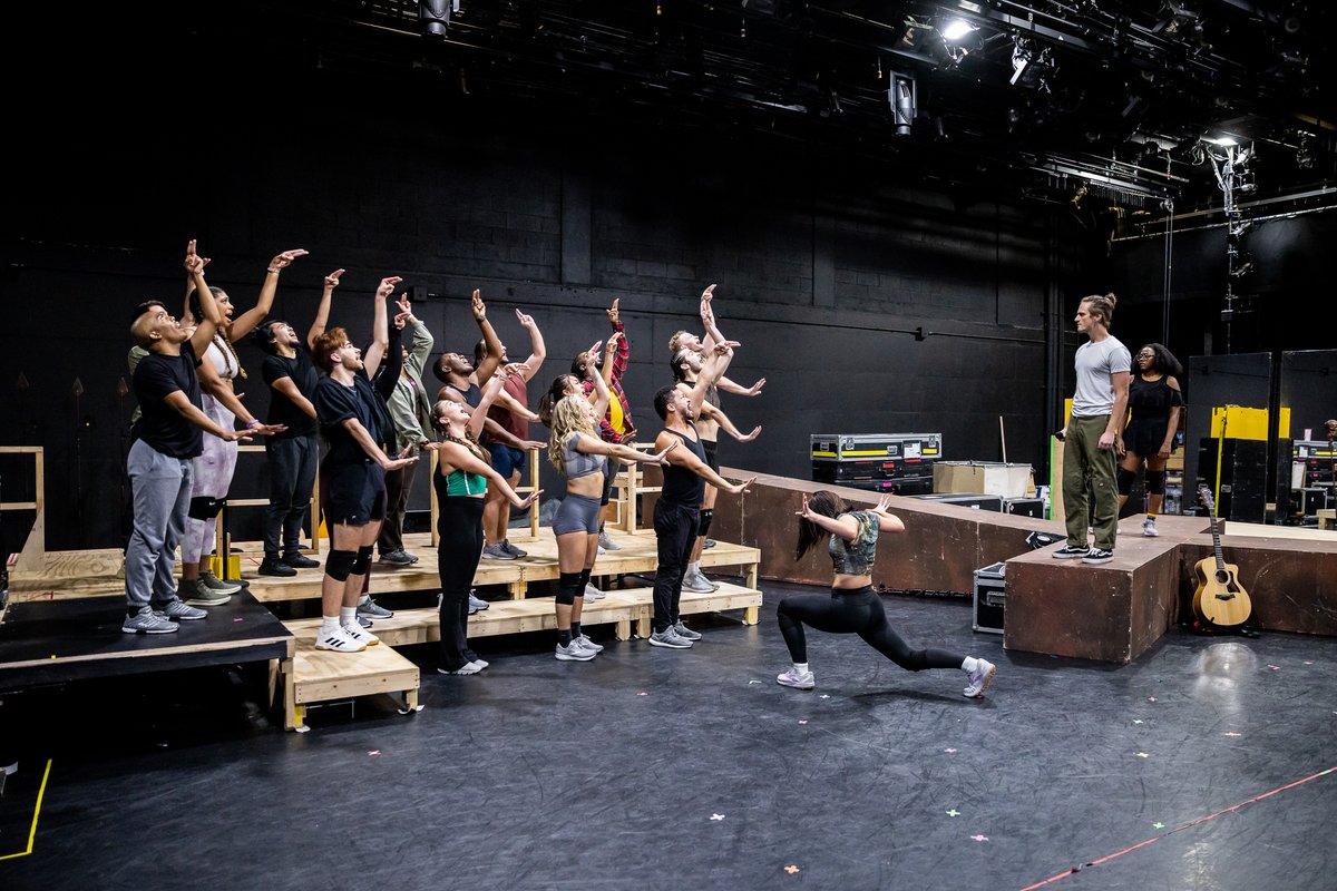 JCSTheMusical's tweet photo. From our rehearsal room in NYC to a theater near you! Where are you catching #JCS50? https://t.co/WF7klqaDjn