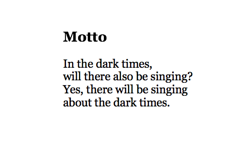 MayaCPopa's tweet photo. Bertolt Brecht: https://t.co/8Va7EDZoj2
