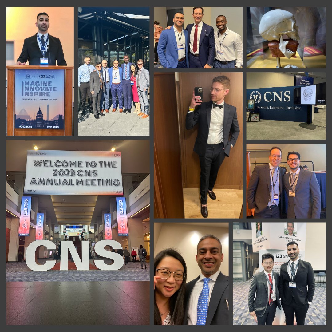 OU_Neurosurgery's tweet photo. #OUNeurosurgery had a strong presence at this year's @CNS_Update Annual Meeting in Washington, DC last month!
Thanks to everyone who made this a memorable week!
#2023CNS #OUNS #neurosurgeon #neurosurgery #neurotwitter https://t.co/CHHkYncPW7