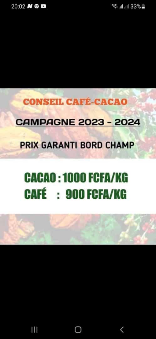 MichelKablan3's tweet photo. CAMPAGNE CACAO 23-24

A vos marques,
Prêts? 
Parteeez !!

Bonne Campagne à Tous et à Toutes https://t.co/LLAYoH4vCG