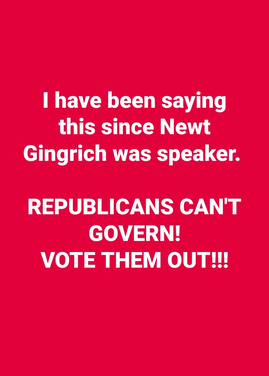 Republicans can't govern! #GOPShutdown #GOPCantGovern #GOPClownShow
