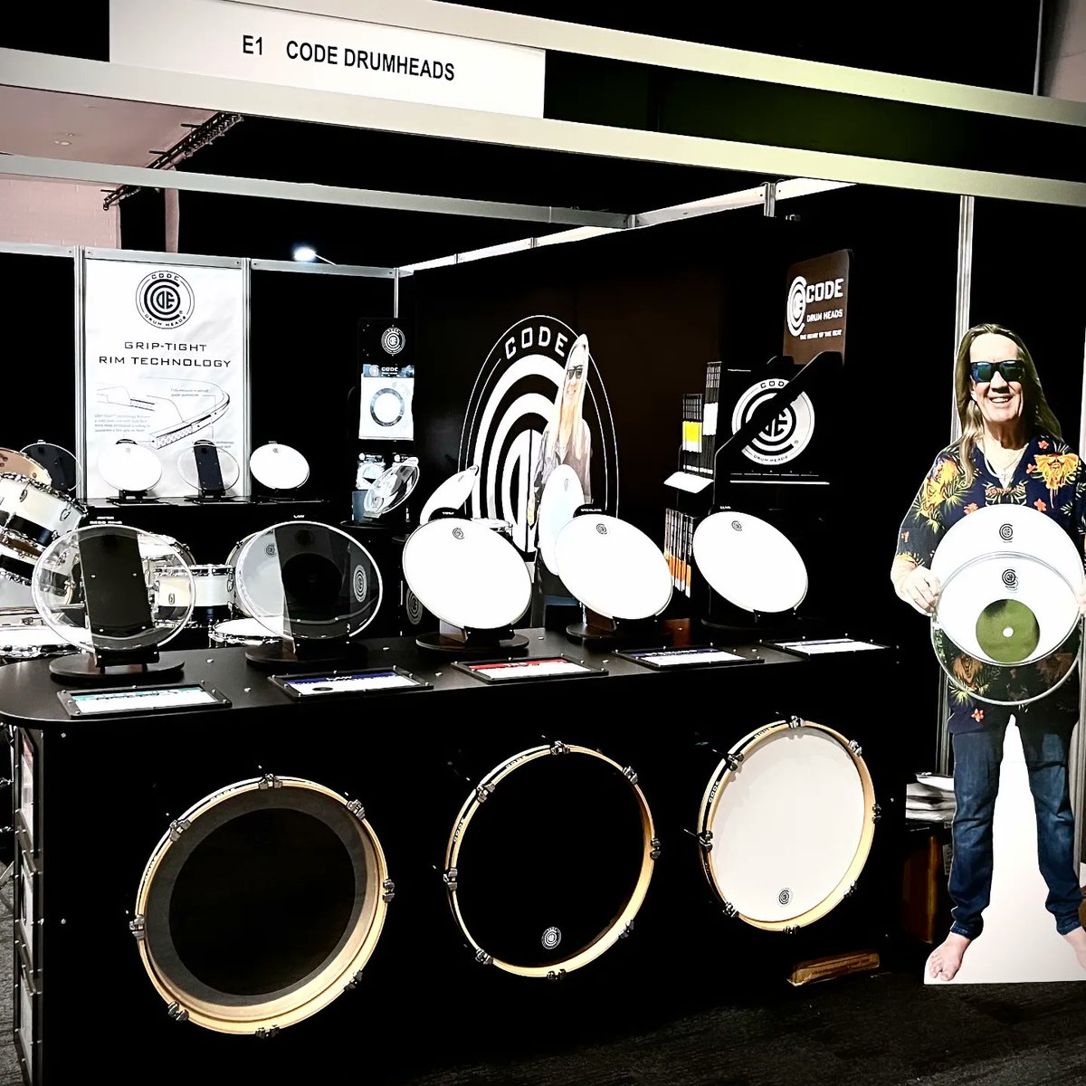 Code Drum Heads tweet media