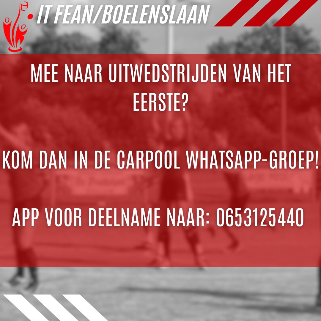 Carpool WhatsApp-groep tinyurl.com/yvgt9tnz