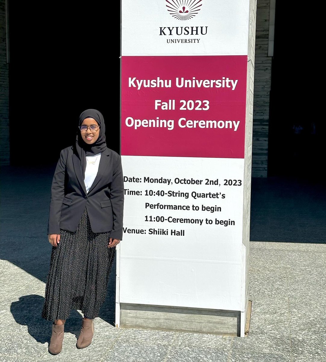 Starting a new academic year at Kyushu University @KyushuUniv_EN ,where research and learning thrive! I’m super excited and ready for this journey ahead✨☀️📚📸
#newschoolyear 
#kyushu 
#nihon🇯🇵